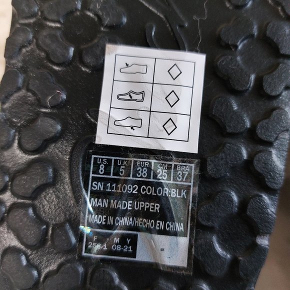 SKECHERS Woman's  Black Cali Gear Cali Breeze 2.0 Uproar Leopard Sandals 8M - Picture 6 of 6